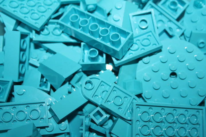 LEGO® - Medium Azur - Farblich sortiert - 100g-1000g