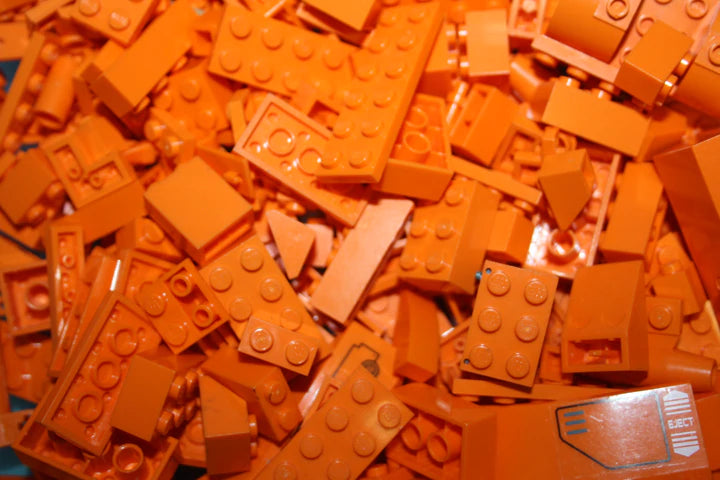 LEGO® - orange - Farblich sortiert - 100g-1000g