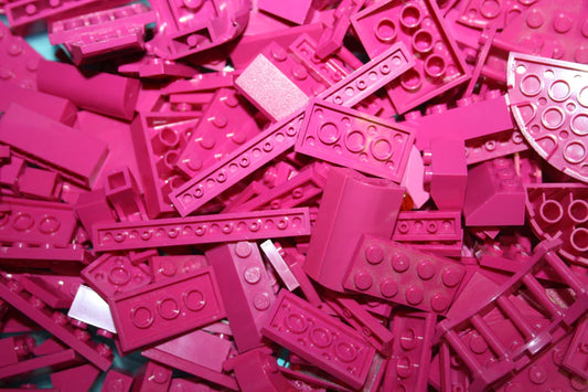 LEGO® - medium rotviolett - Farblich sortiert - 100g-1000g