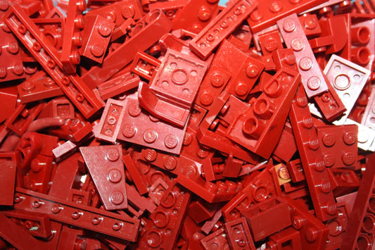 LEGO® - dunkelrot - Farblich sortiert - 100g-1000g