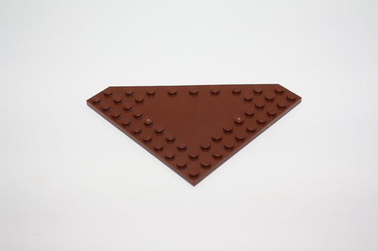LEGO® - 10x10 Platte dreieck/Cut - 92584 - rotbraun - Platten - Base Plate