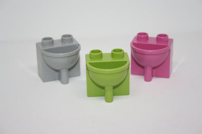 Duplo - Waschbecken/Tränke - versch. Farben - Einrichtung - Möbel - Badezimmer