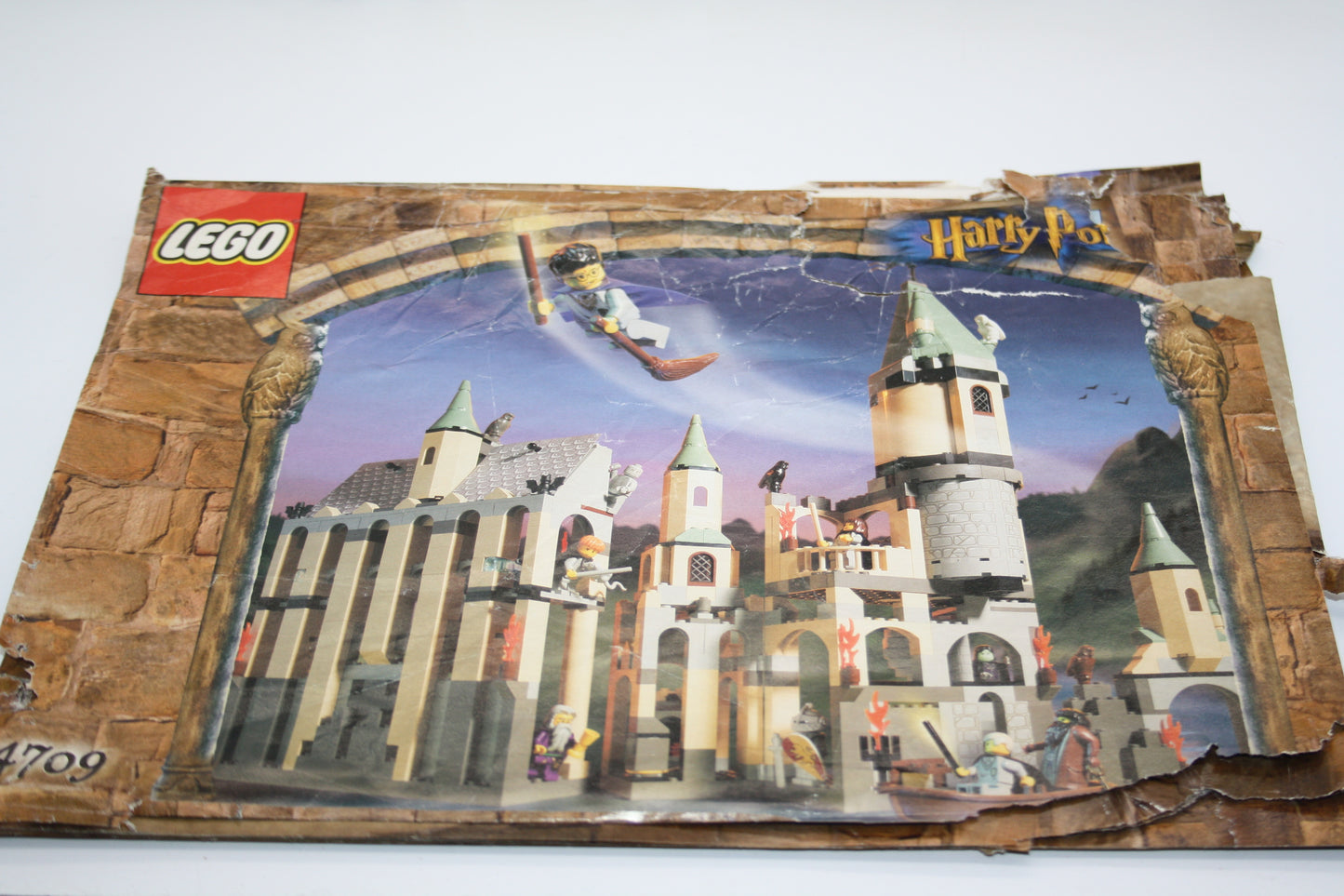 LEGO® - Harry Potter Set - 4709 Hogwarts Schloss - inkl. schlecht erhaltener BA