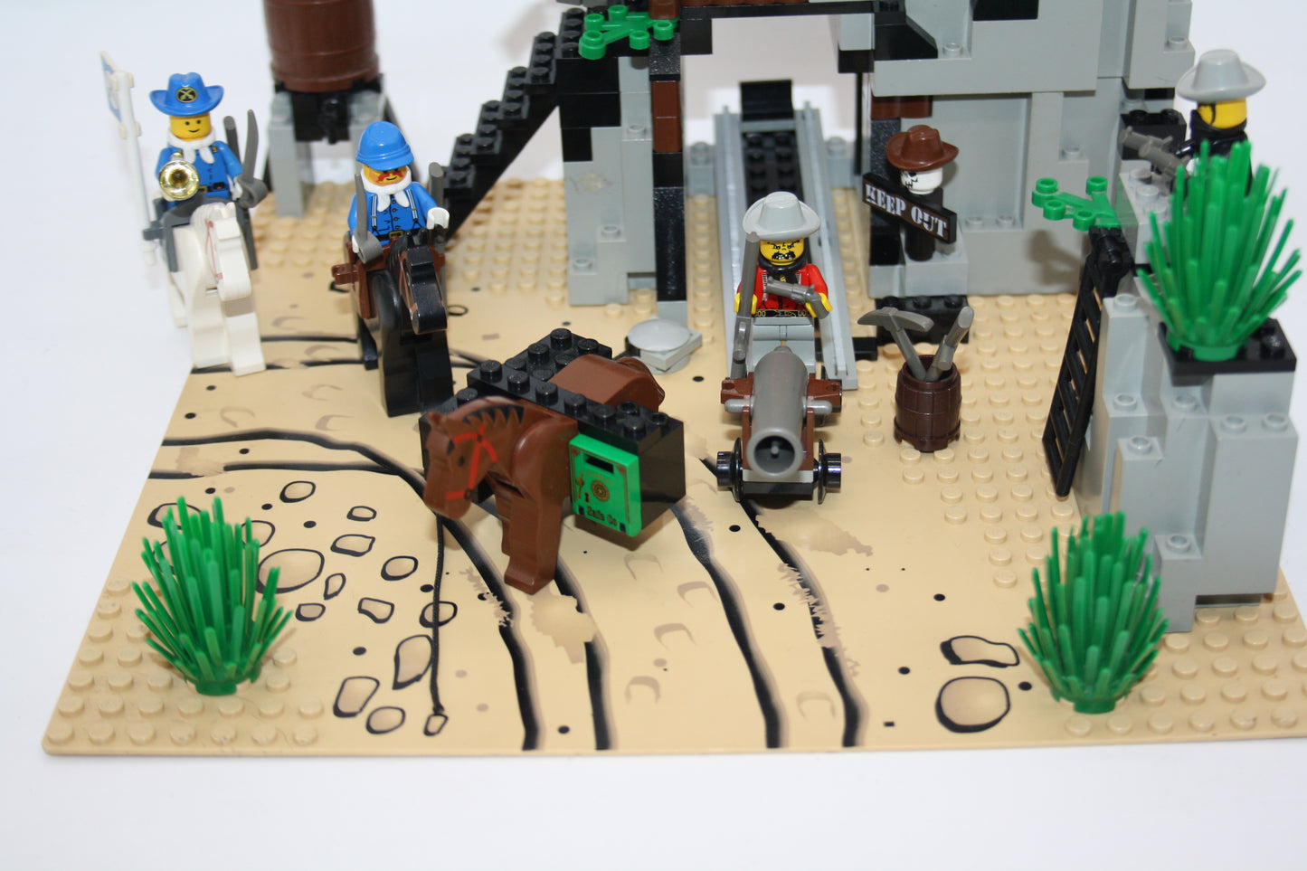 LEGO® Western Set - 6761 Goldmine Bandits Secret Hideout - (Unvollständig)