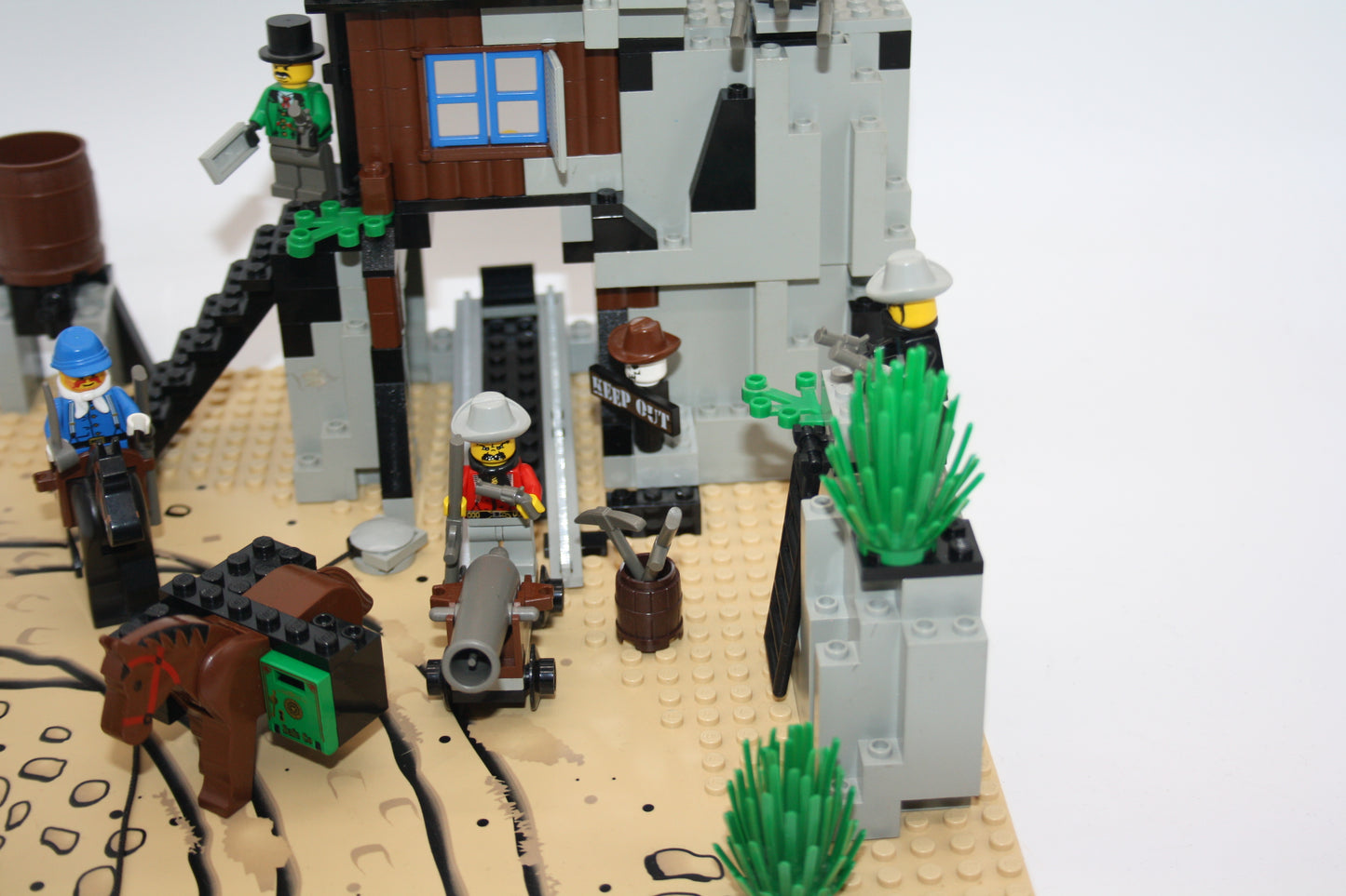 LEGO® Western Set - 6761 Goldmine Bandits Secret Hideout - (Unvollständig)