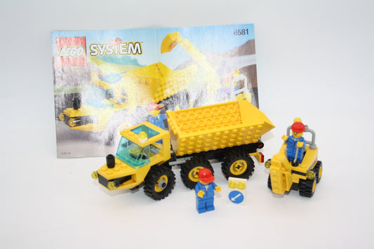 LEGO® - System Set - 6581 Dig N' Dump/Kipplaster/ BaustellenLKW - inkl. BA