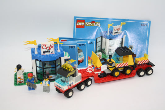 LEGO® - System Set - 6329 Truck Stop Café {Cafe} - inkl. BA