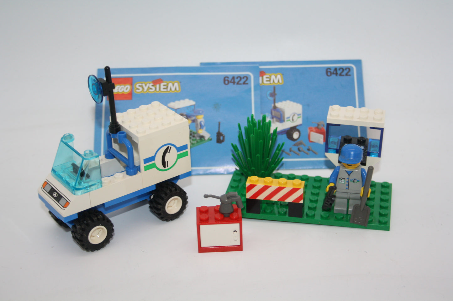 LEGO® - City - Set 6422 Telefon-Notdienst mit Telefonzelle - inkl. BA