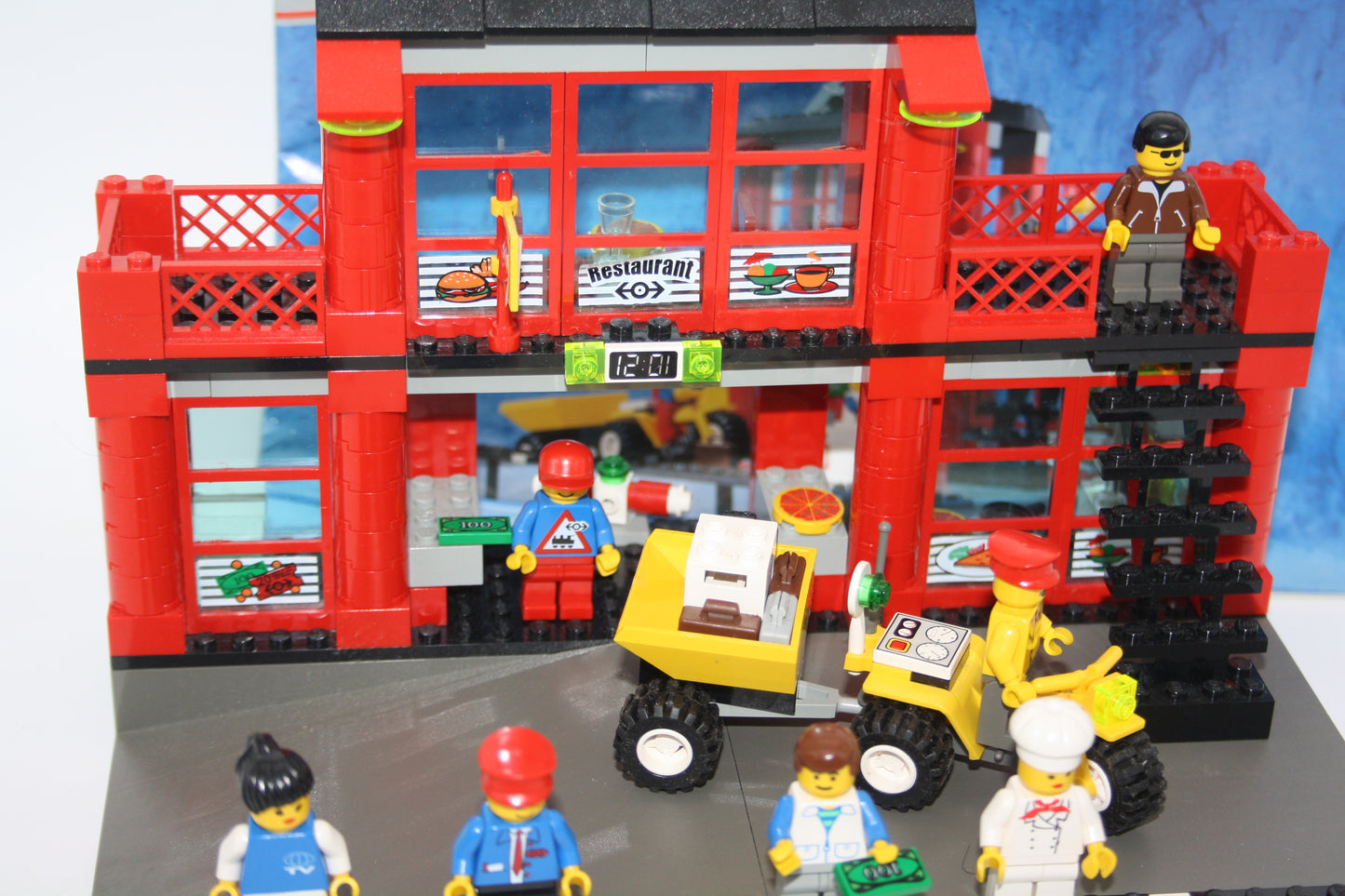 LEGO® Eisenbahn 9V - 4556 Bahnhof/Train Station - Sets - inkl. BA