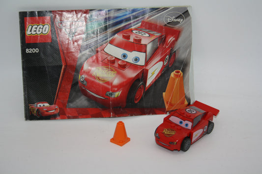 LEGO® Disney Set - 8200 Lightning McQueen - Disney Pixar Cars - Inkl. BA - Figuren/Minifiguren/Fahrzeuge