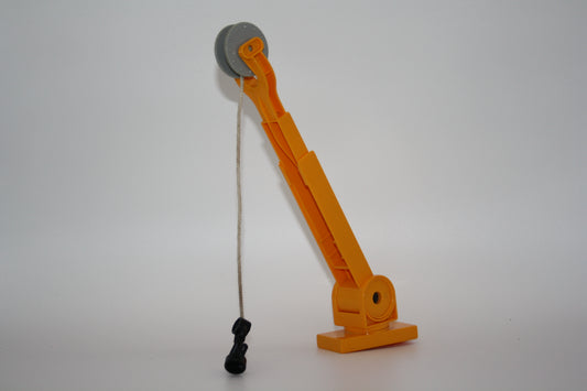 Duplo - Kran mit Haken/Seilwinde  - gelb - Werkzeug - Zubehör