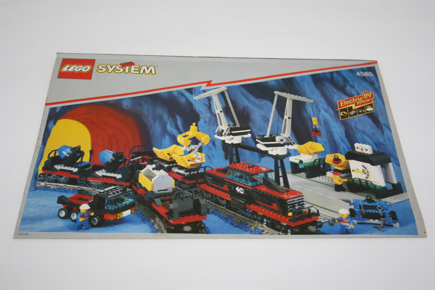 LEGO® 9V Eisenbahn - 4565 Schwerer Güterzug - OBA/Bauanleitung