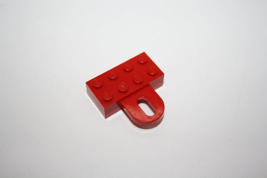 LEGO® - Ziegelstein, modifiziert 2 x 4 mit Kupplung, Buchse - rot - 4748 - Platten