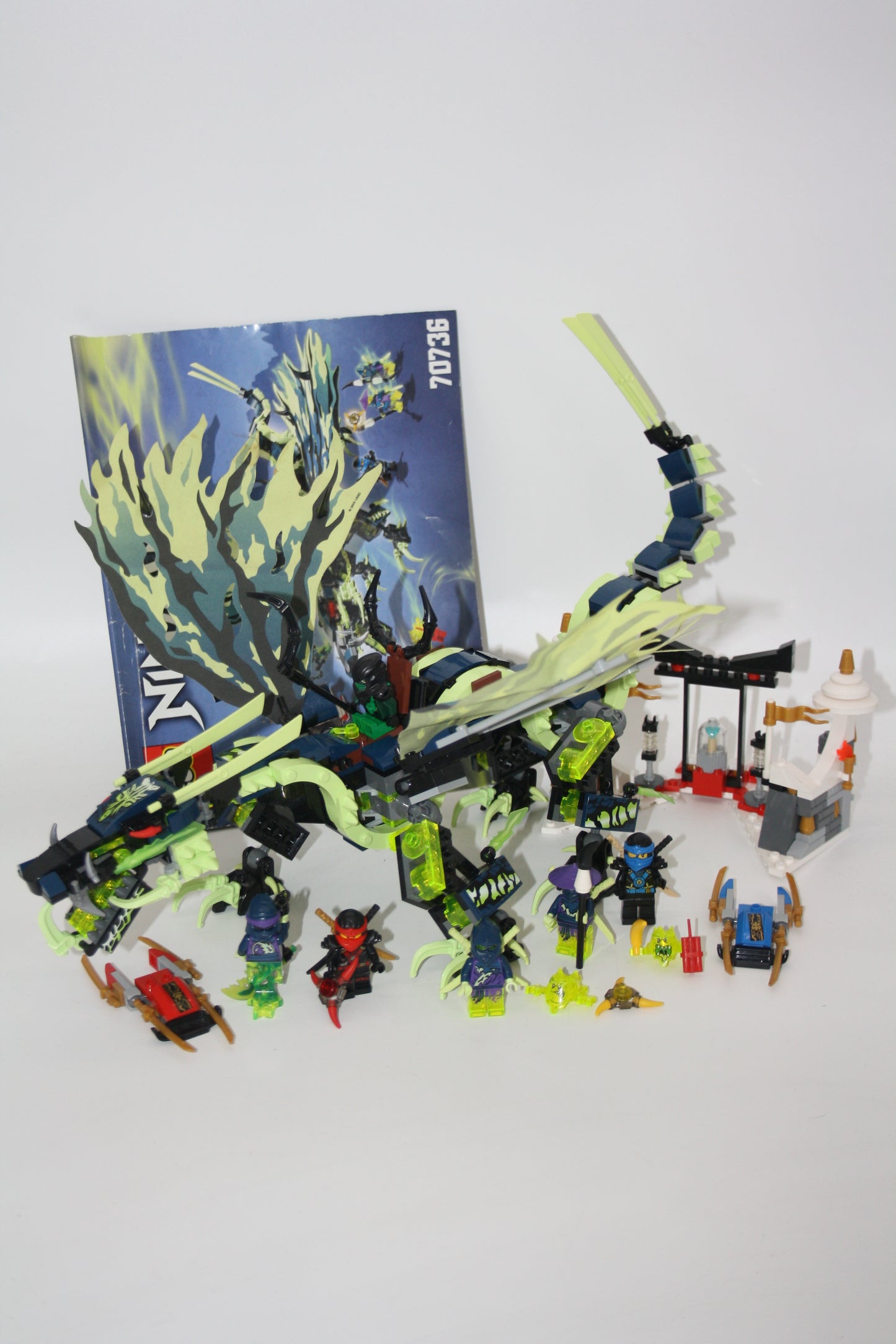 LEGO® Ninjago Set - 70736 Angriff des Moro-Drachens - Ninja/Ninjago - inkl. BA