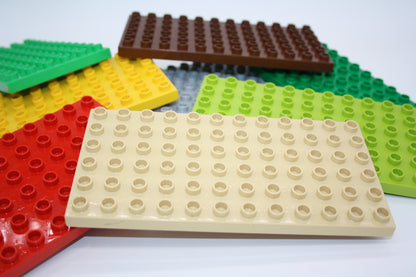 Duplo - 6x12 Platten  - versch. Farben - Bauplatten - Grundplatten