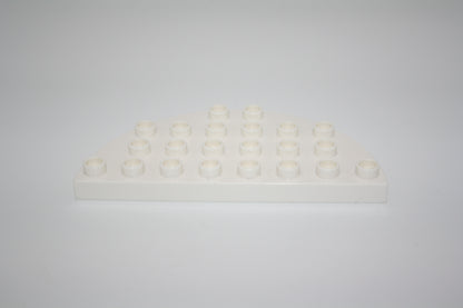 Duplo - 1/2 runde Platte 4x8 Noppen  - versch. Farben - Bauplatten - Grundplatten