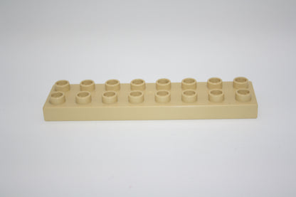 Duplo - 16er Plättchen/2x8 Platten  - versch. Farben - Bauplatten - Grundplatten
