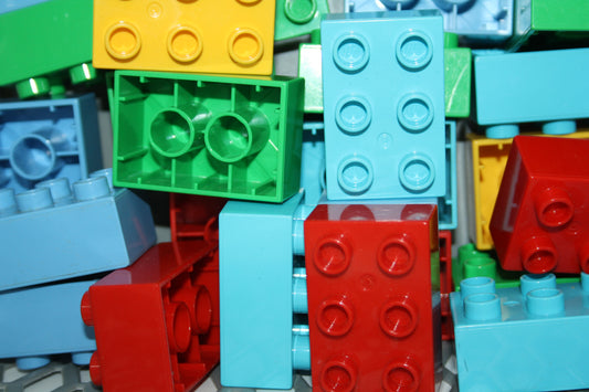 Duplo - 6er Steine (2x3 Noppen) - versch. Farben - Grundbausteine - einzelne Steine