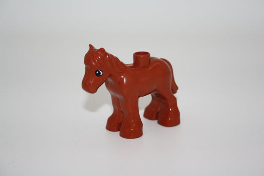 Duplo - Pony braun - Pferd - Tiere - Bauernhof