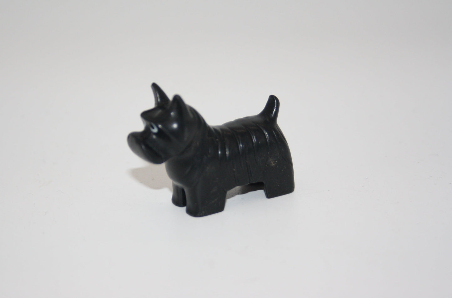 Duplo - Hund - schwarz klein - ohne Platte - Tiere - Bauernhof - Haustiere