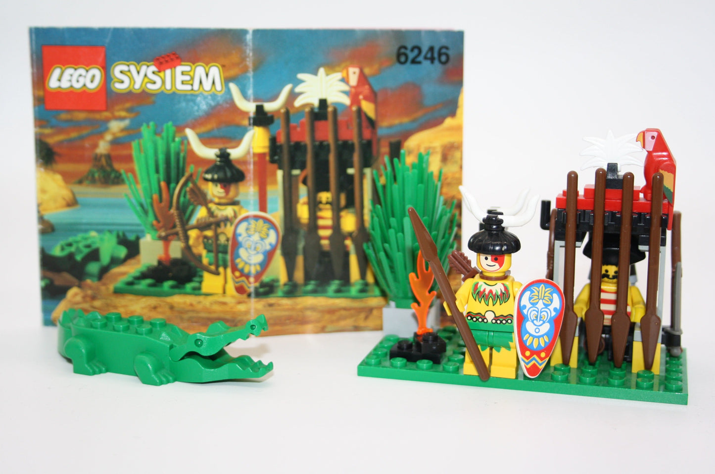 LEGO® System - Set 6246 Insulaner Krokodilkäfig + BA - Piraten