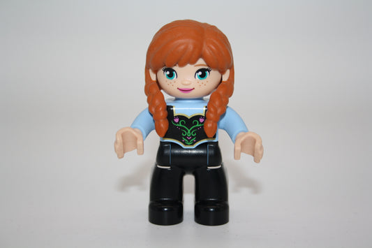 Duplo - Anna, die Schwester von Elsa aus Frozen ohne Kleid - Disney Figur -