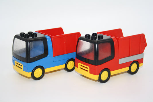 Duplo - alter Kipplaster - zufällige Farbe - Baustelle - LKW/Lastwagen - Fahrzeuge