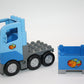 Duplo - Paketdienst/Paketlaster m. Palette - blau - LKW/Lastwagen - Fahrzeuge