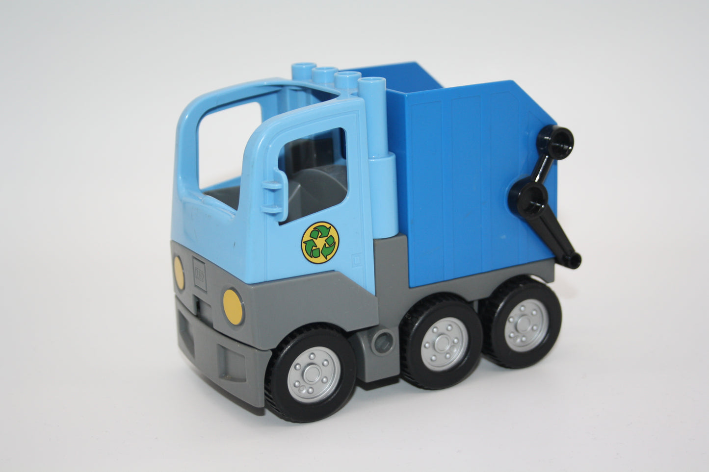Duplo - Müllwagen/Müllabfuhr m. Funktion - blau - LKW/Lastwagen - Fahrzeuge
