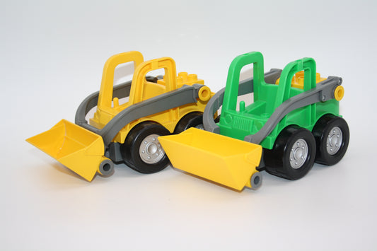 Duplo - Kompaktlader/Bagger - versch. Farben - Bauernhof/Baustelle - Fahrzeuge