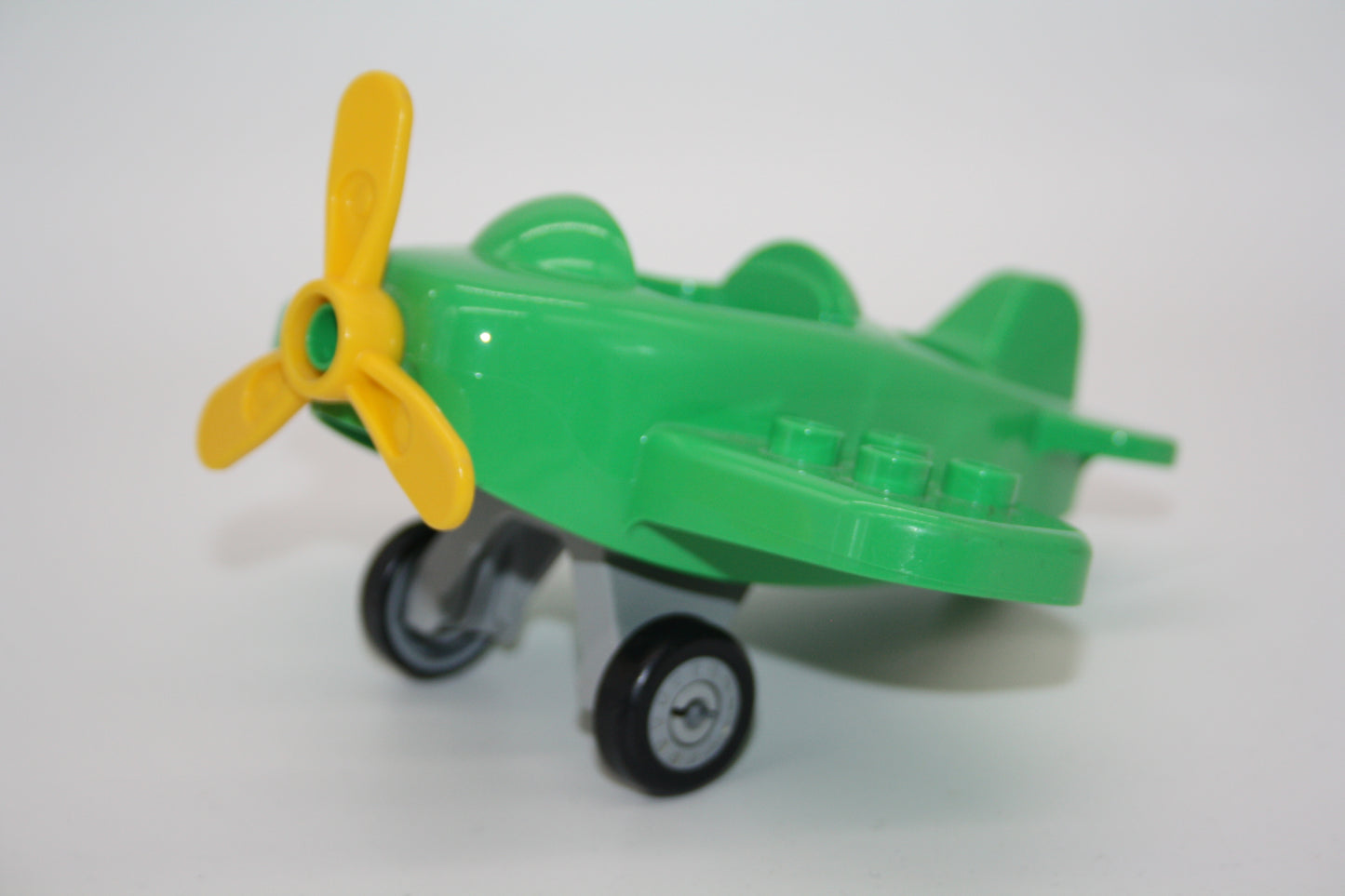 Duplo - Mitteldecker Flugzeug - grün - Flieger/Flugzeug