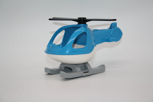 Duplo - Polizeihubschrauber - blau/weiß - Helikopter/Hubschrauber