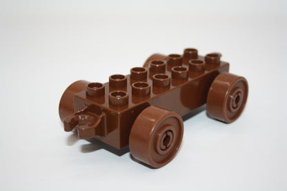 Duplo - Breitreifen Fahrwerke - vers. Farben - Anhänger/Wagon