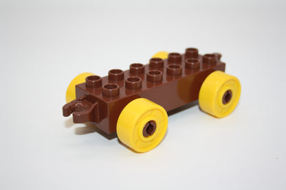 Duplo - Breitreifen Fahrwerke - vers. Farben - Anhänger/Wagon