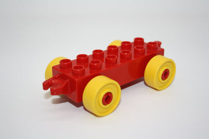 Duplo - Breitreifen Fahrwerke - vers. Farben - Anhänger/Wagon