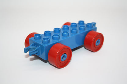 Duplo - Breitreifen Fahrwerke - vers. Farben - Anhänger/Wagon