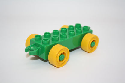 Duplo - Breitreifen Fahrwerke - vers. Farben - Anhänger/Wagon
