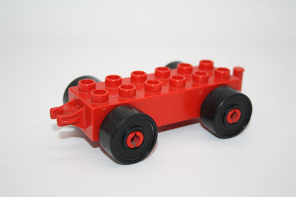 Duplo - Breitreifen Fahrwerke - vers. Farben - Anhänger/Wagon