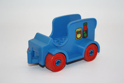 Duplo - Retro/Vintage Lieferwagen - blau - Auto/PKW - Fahrzeuge