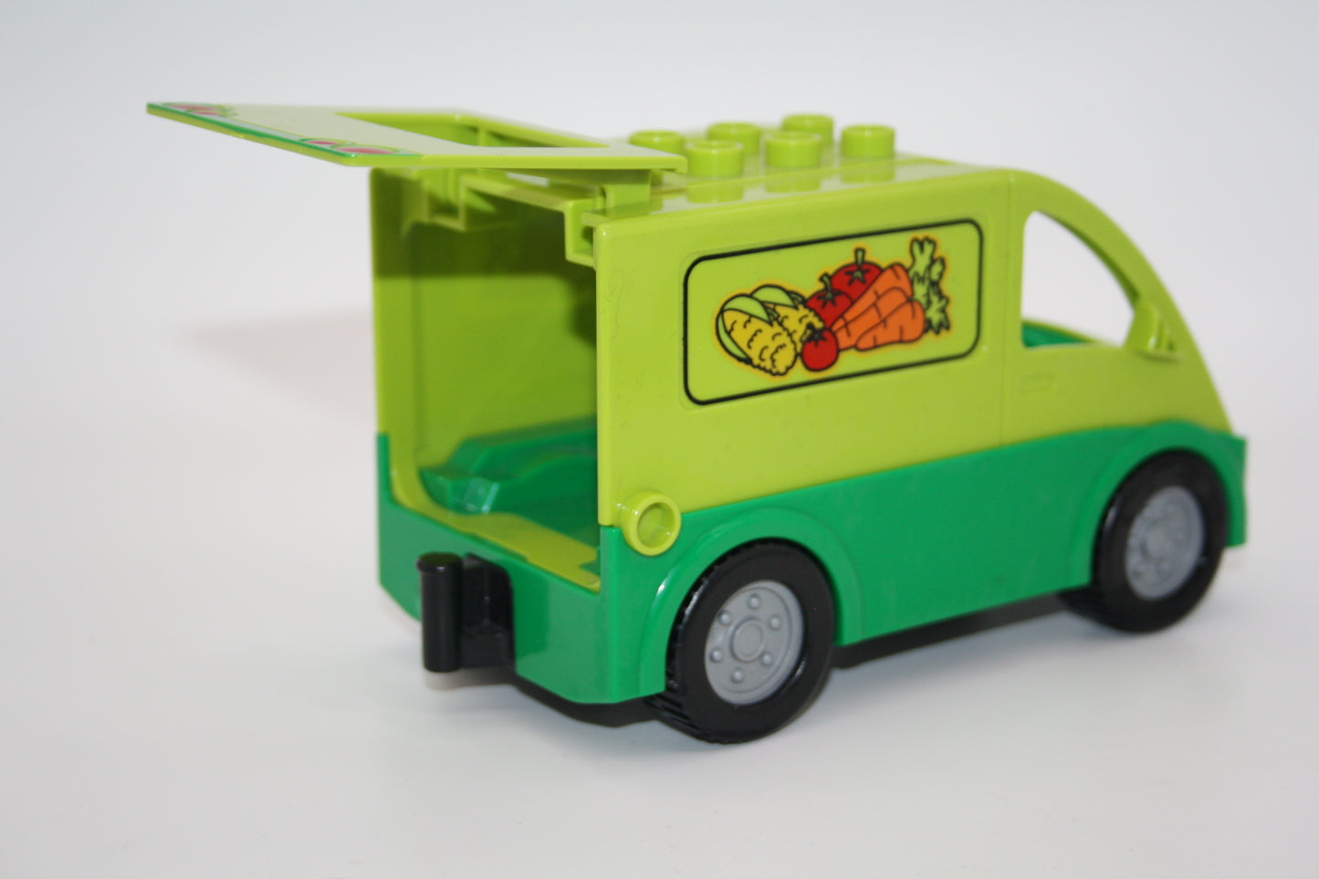 Duplo - Lieferwagen Obsthändler - grün - Fahrzeuge