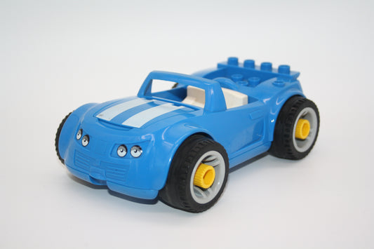 Duplo Toolo - Sportwagen mit Montierbaren Rädern - blau-grün - Auto/PKW - Fahrzeuge