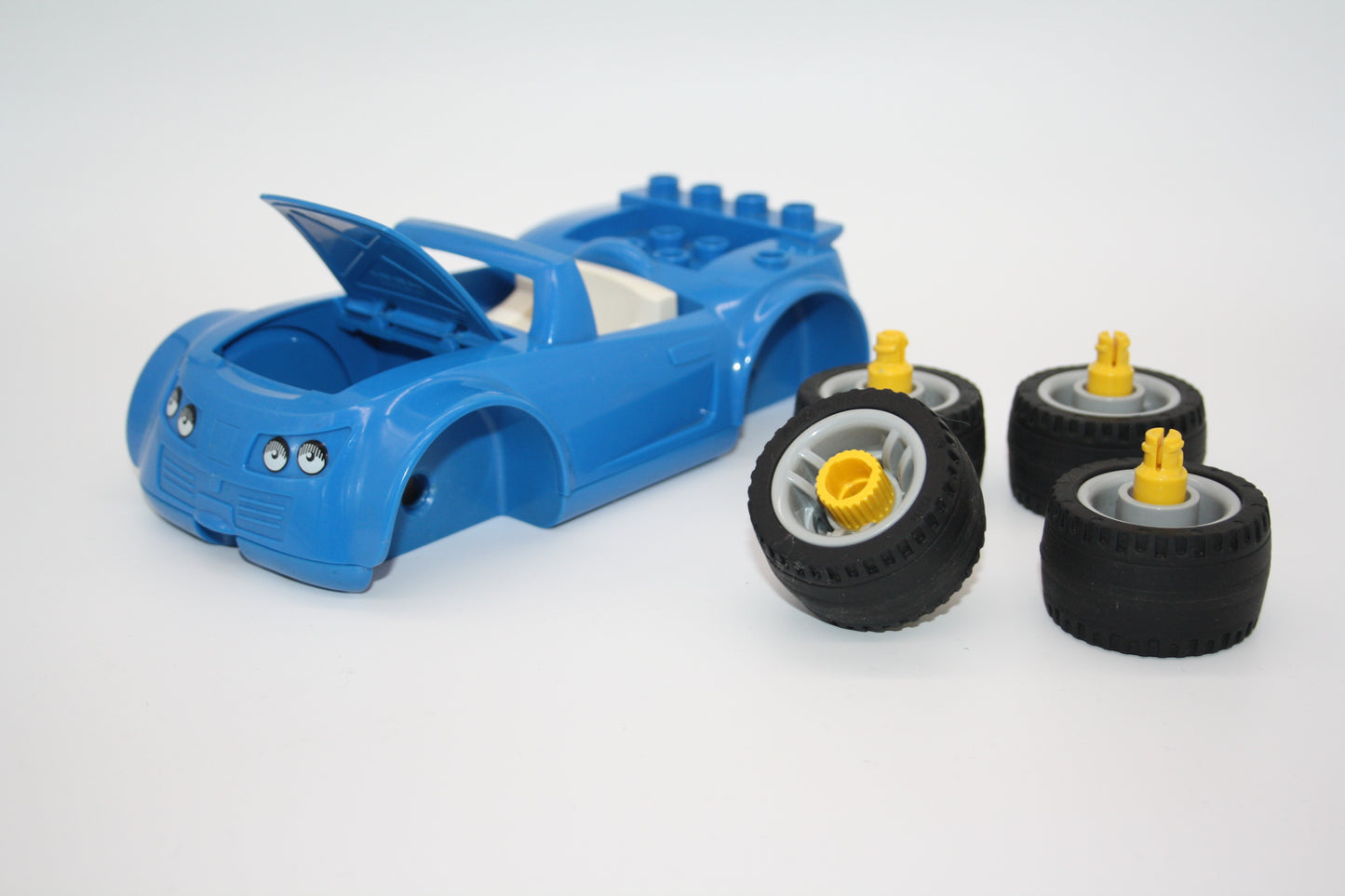 Duplo Toolo - Sportwagen mit Montierbaren Rädern - blau-grün - Auto/PKW - Fahrzeuge