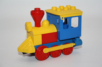Duplo - Schiebelok - zufällige Farbe - Eisenbahn - Loks