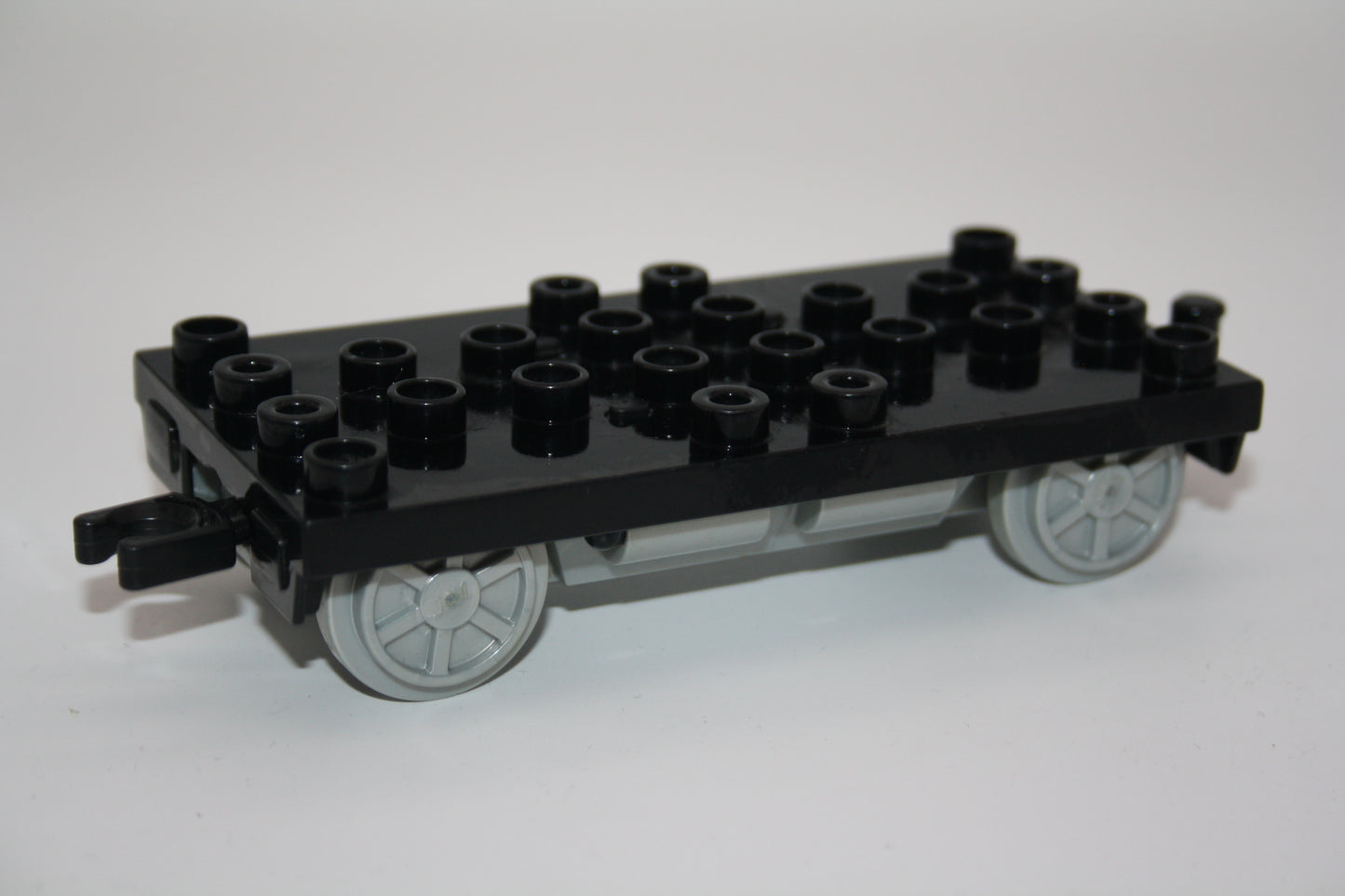 Duplo - Intelli (Fahrwerk 4x8 Noppen)- schwarz - Batteriebetrieben - Eisenbahn - Wagon/Waggon
