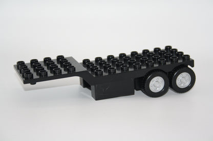 Duplo - Auflieger (4x12 Noppen) - versch. Farben - Anhänger - LKW - Fahrzeuge