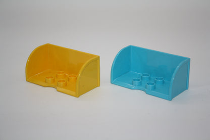 Duplo - Ladekiste - versch. Farben - Anhänger/Anbaugerät f. Traktor - Fahrzeuge