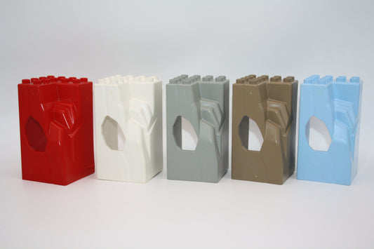 Duplo - Steinhöhlen/Steinfelsen/Felsen - versch. Farben - große Teile