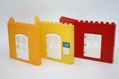 Duplo - Doppelte Wand/Hauswand/Doppelwand - klappbar - versch. Farben - große Teile