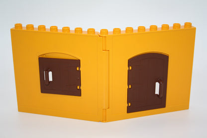 Duplo - Doppelte Wand/Hauswand/Doppelwand - klappbar - versch. Farben - große Teile