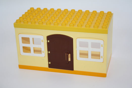 Duplo - Schuppen/Bauwagen aus Bob der Baumeister - gelb - große Teile